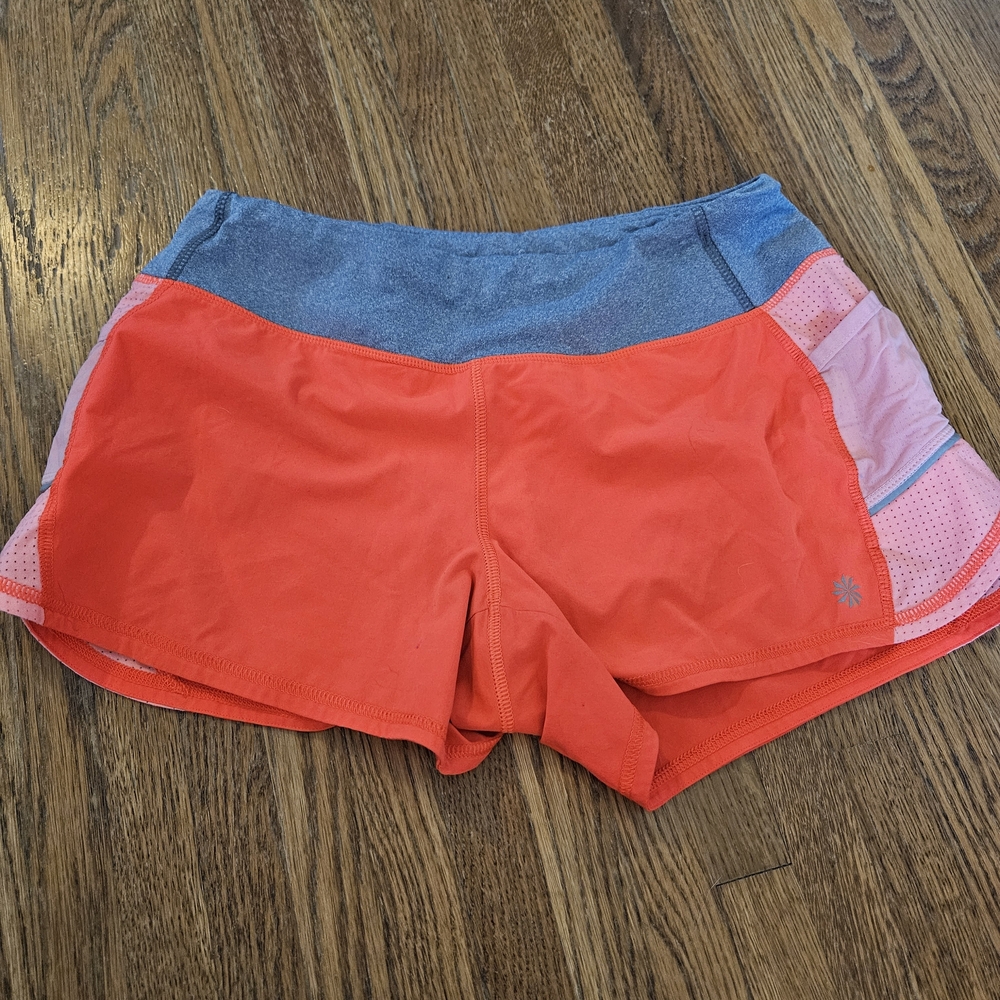 Athleta Bright Pink Athletic Shorts